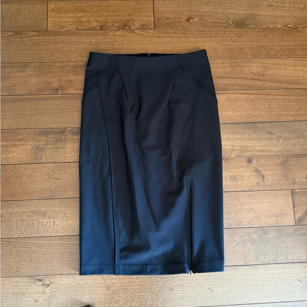 Elegant Black Pencil Skirt